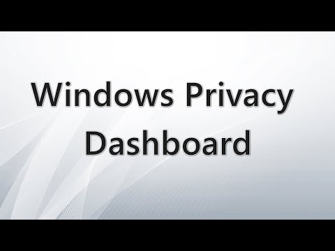Windows Privacy Dashboard — управление конфиденциальностью Windows