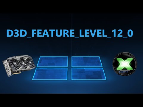 Требуется видеокарта D3D_FEATURE_LEVEL_12_0 - Исправление