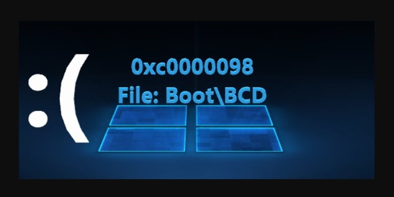 Код помилки 0xc0000098