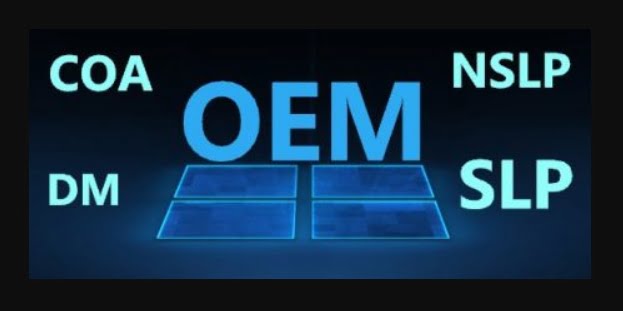 OEM ліцензії: SLP, NSLP, COA та DM