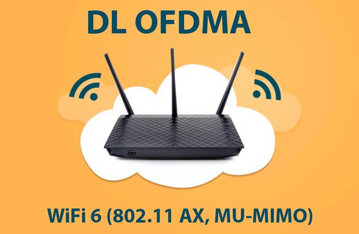 Що таке DL OFDMA в Роутері з WiFi 6 (802.11 AX, MU-MIMO)