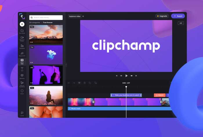 Безкоштовний Відеоредактор Clipchamp