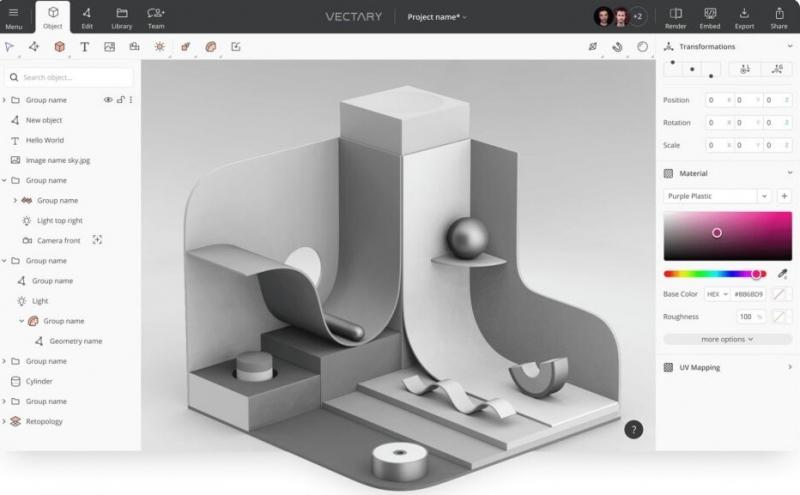 Vectary Online