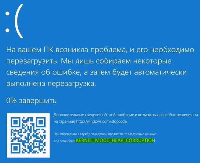 Помилка KERNEL_MODE_HEAP_CORRUPTION у Windows 11/10